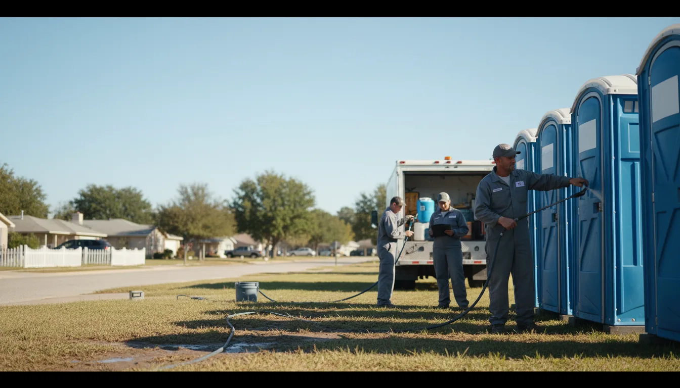 Long-Term Portable Toilet Rental in Galesville, MD near me